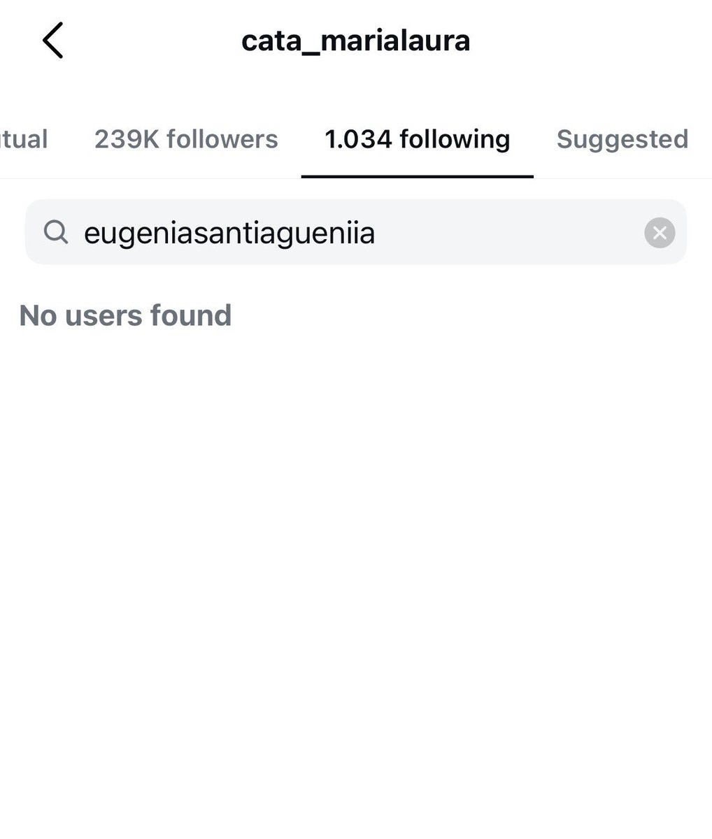 GildaUpdates's tweet photo. María Laura from Big Brother 2022 has unfollowed Eugenia from Big Brother 2025 on Instagram, after all the drama with Selva last night. https://t.co/bhksdfXby9