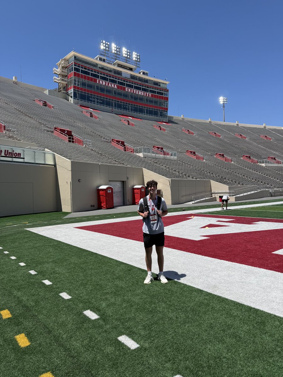 bodespence10's tweet photo. Indiana camp and visit went amazing! Super thankful for the great hospitality! #FastPhysicalRelentless @IndianaFootball @CCignettiIU @CoachTSunseri @KenzieMcGovern @CoachReed18 @adamgorney @ChadSimmons_ @RustyMansell_ @samspiegs @JohnGarcia_Jr @Andy_Villamarzo @Stumpf_Brian https://t.co/lMxCzCpVjQ