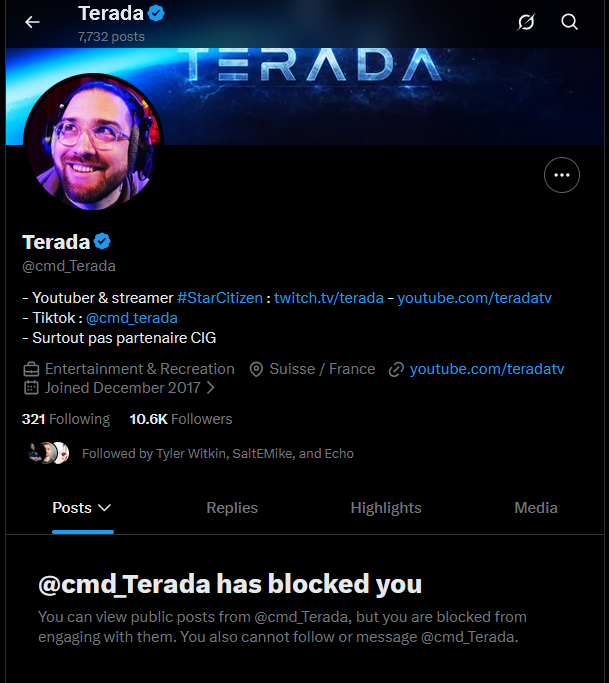 Digitrevx's tweet photo. To answer your question Ivy because apparently this weirdo can't handle the truth so he just blocks lmao yes and no. 
CIG creators of the game hes referencing have deleted men's mental health month threads while pushing pride month in official CIG created threads.

Either way pride month to a lot of gamers is considered tied to identity politics at least in the US and generally doesn't belong in games. That's why it's getting ratio'ed because every year CIG makes these posts like Bungie ex and people generally don't want it tied to their favorite entertainment or thing they have dropped over 1k USD into.

Christmas is commercialized and takes place in games because games are a product linked to sales and the fact it's commercialized it's popular to see it celebrated in games for monetary reasons.

Fathers day it depends but nobody links that to identity politics same as mothers day. I also don't believe CIG as a company acknowledges Fathers day like they go out of their way to talk about pride month.

This pattern is typical of big studios that seem to pander to identity politics.