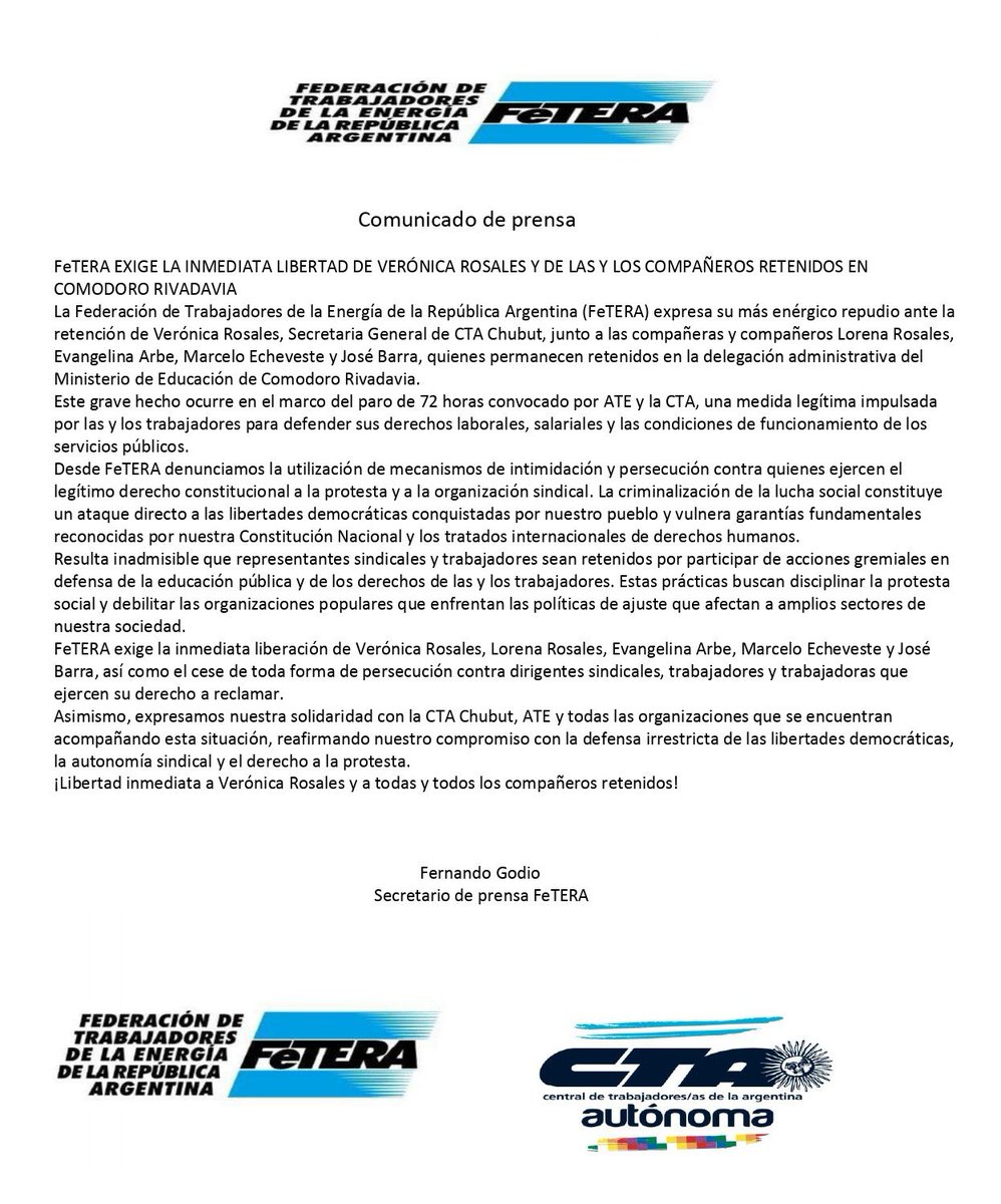 FeTERAOFICIAL's tweet photo. https://t.co/2Nu1gu5llq