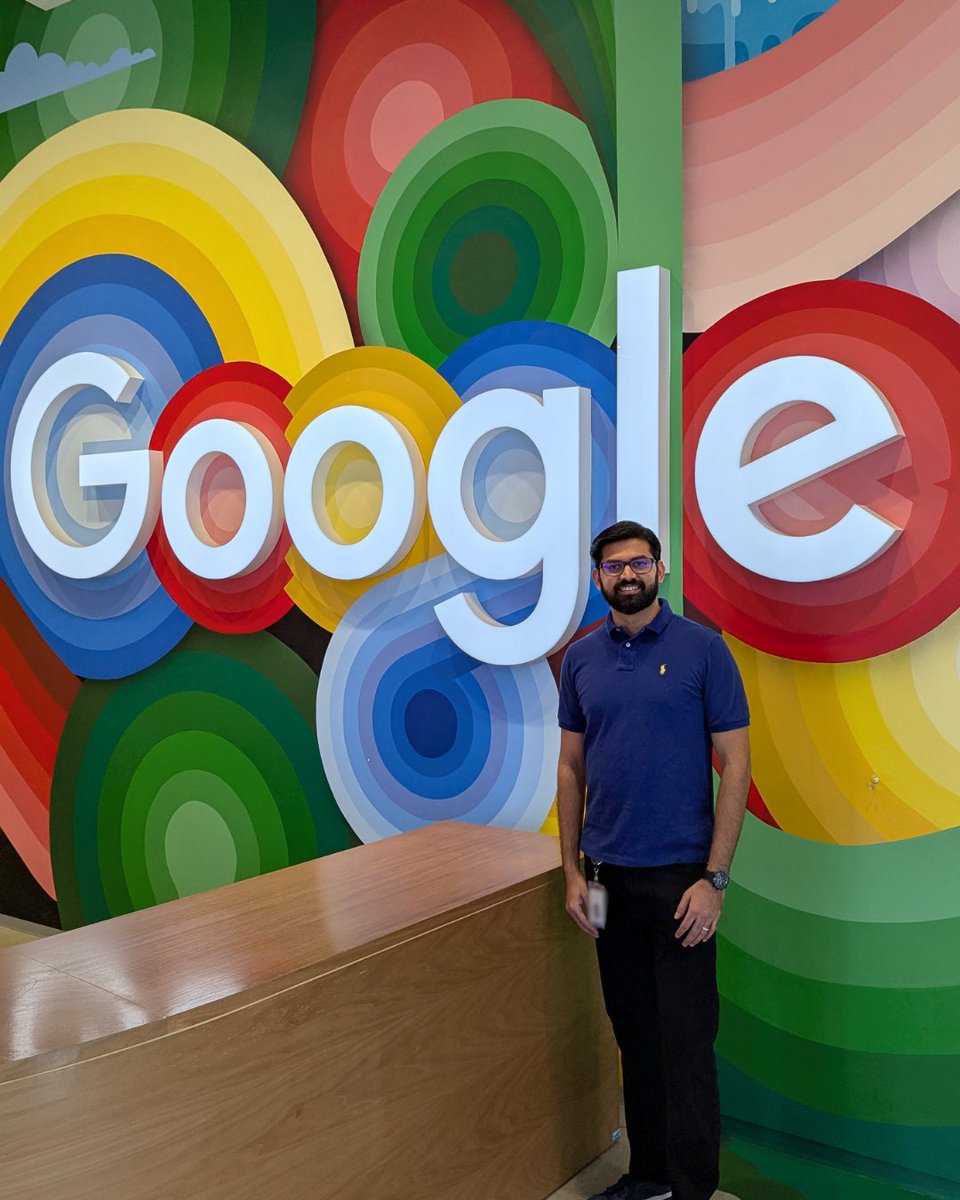 googlestudents's tweet photo. As a Software Engineer with Google Research, Samrat is dedicated to pushing the boundaries of Natural Language Understanding. Curious about how he landed the role? Read Samrat's full interview, where he breaks down his prep strategy and interview experience ➡️ https://t.co/6MrxMNVlnW