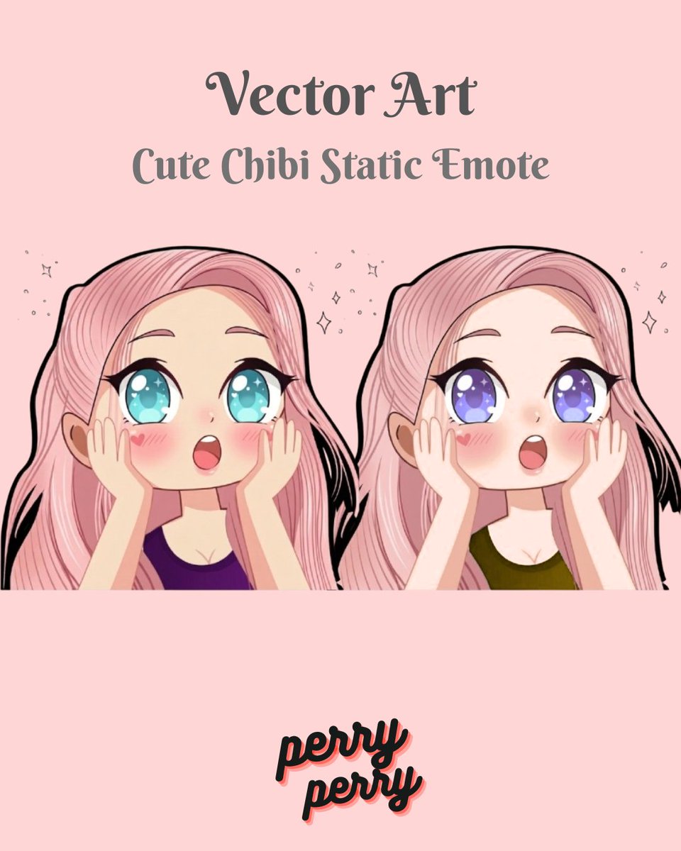 perry_stealler's tweet photo. Digital Art Cute Static Chibi Twitch/Kick Emote 😍helping others bring their vision to life through my commissions! #customart #emoteartist #twitchemotes #discordemotes #cuteart #kawaiiart #animeart #animeartist #illustration #artistsoninstagram #smallartist #supportartists https://t.co/ySGBaILVui