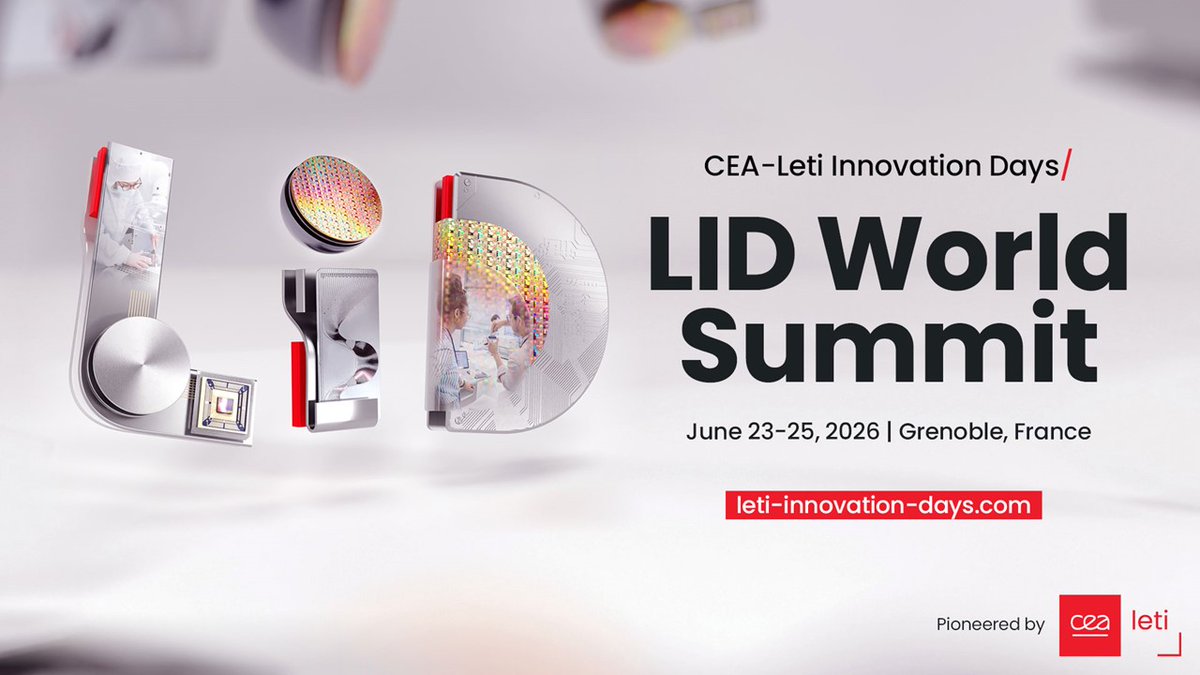 eetimes's tweet photo. Discover sustainable semiconductor breakthroughs to guide your roadmap from lab-to-market and to tomorrow’s AI factory at LID World Summit 2026, in Grenoble, France on June 𝟮𝟯-𝟮𝟱, 𝟮𝟬𝟮𝟲

👉𝗥𝗲𝗴𝗶𝘀𝘁𝗲𝗿: https://t.co/Qx4xWGcF89 https://t.co/bjFOo9L4m5