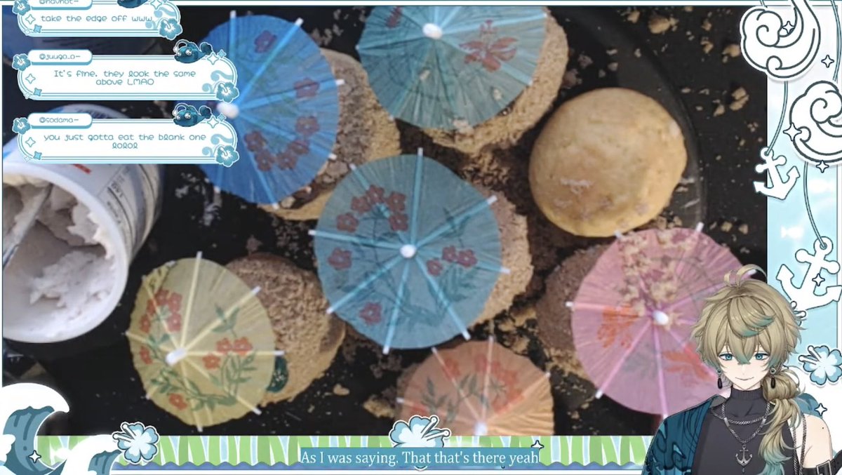 WatersClips's tweet photo. final cupcake results after the birthday stream! very pretty 🤍 #LiveWaters https://t.co/hTqsfN43Mv