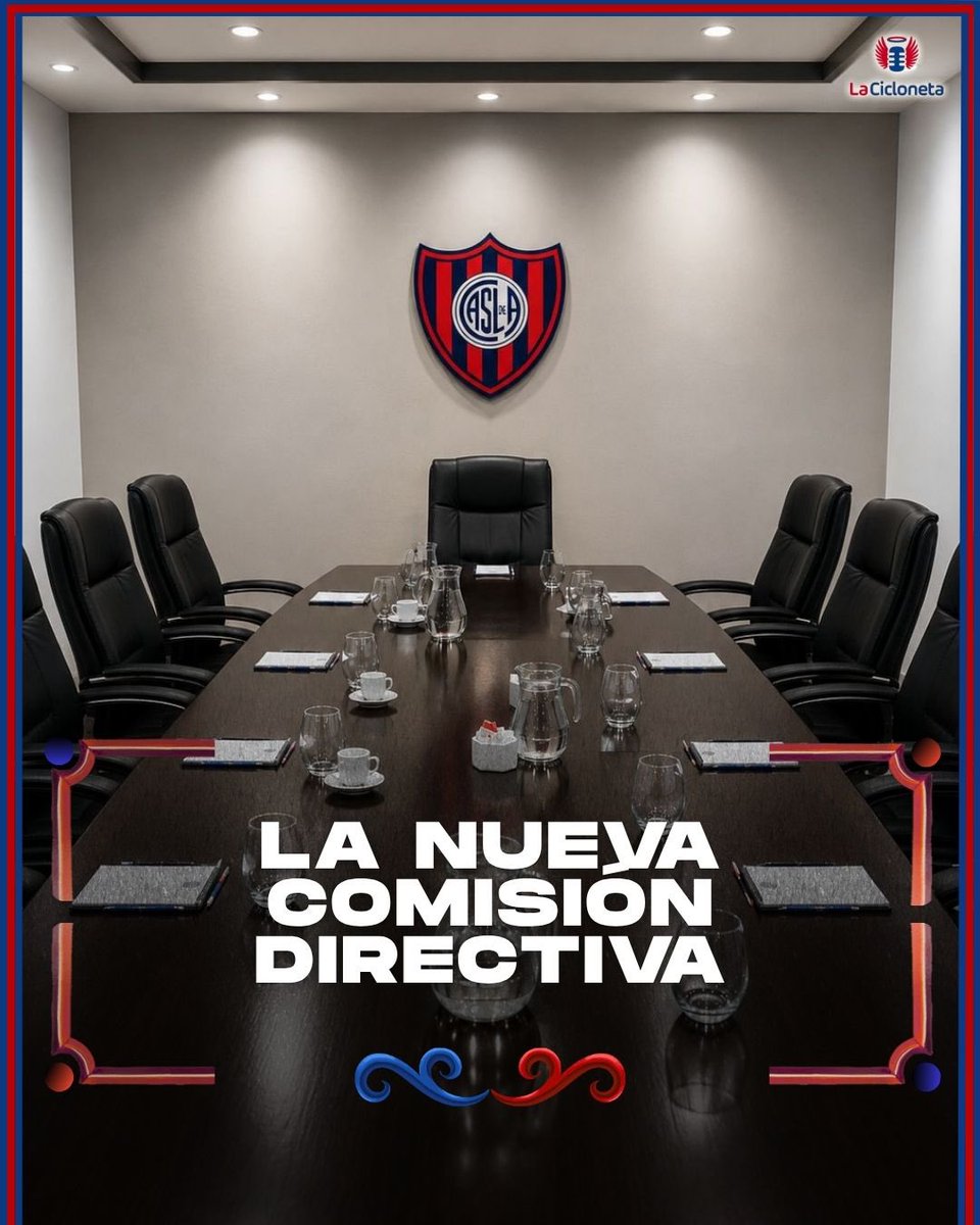 lacicloneta's tweet photo. 🔵🔴 COMISIÓN DIRECTIVA CONFIRMADA EN #SANLORENZO

👉 Serán 15 miembros del oficialismo y 5 miembros de la oposición. 

➡️ 2 sillas para San Lorenzo en Marcha, 2 para Volver a San Lorenzo y el cupo femenino para Movete Boedo Movete. Ya fueron notificadas las agrupaciones. https://t.co/6L11tMOUHa