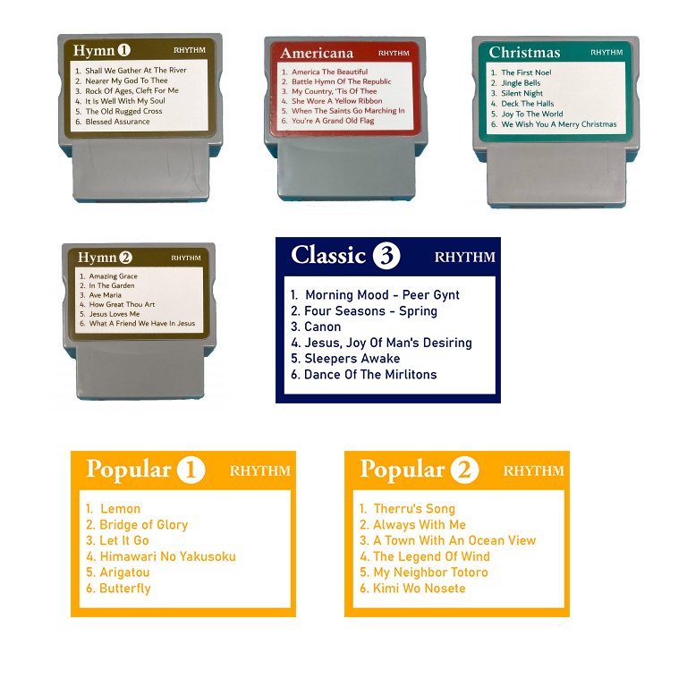 ClockFC_01's tweet photo. New releases include:
*** 6 Classical Melodies (3) - Creative Sound
*** 6 Popular Melodies (1) - Creative Sound (Same as 4MN555/556)
*** 6 Popular Melodies (2) - CTS

These 3 ICS replace Westminster and Classic (1 &amp; 2). https://t.co/7iiTsKLmdF