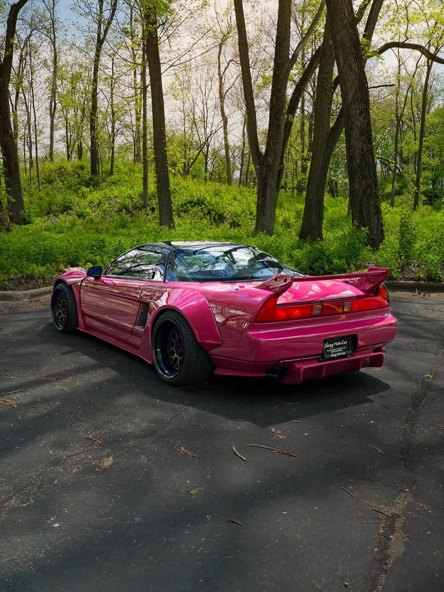PistolCult's tweet photo. Acura NSX Widebody 💗🎀 https://t.co/dqXHNfVGkV