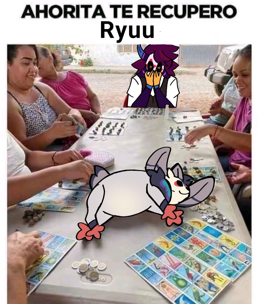 Ghostar656's tweet photo. El alquiler no se paga solo Ryuu https://t.co/op5Wk9Mdp5