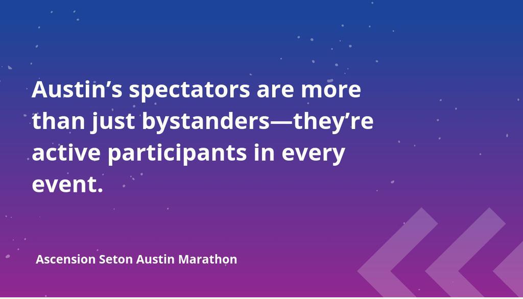 austinmarathon's tweet photo. It’s a unique blend of creative signs, passionate spectators, and an unbeatable community spirit.

Read the full article: The Signs, The Spectators, The Spirit: What Makes Austin’s Crowd Electric
▸ https://t.co/uAERSorON9

#RunAustin #AustinMarathon #PutAustinSEvents https://t.co/UOX6oNdQPq