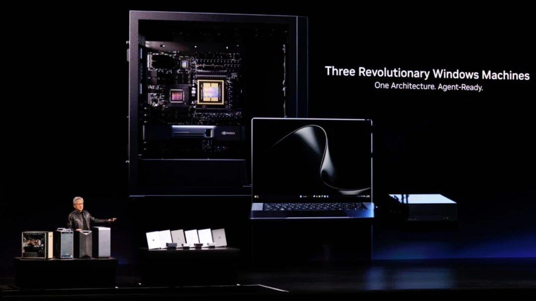 mikeni's tweet photo. .@Nvidia's Vera CPU, DGX Station, Windows PCs all go to the same place: AI agents running locally https://t.co/tI6zZLeMki Nvidia CEO Jensen Huang's keynote at Computex featured Nvidia RTX Spark, DGX Station for Windows, a parade of PCs, the debut of the Vera CPU, a processor https://t.co/yPQHYe0HXT