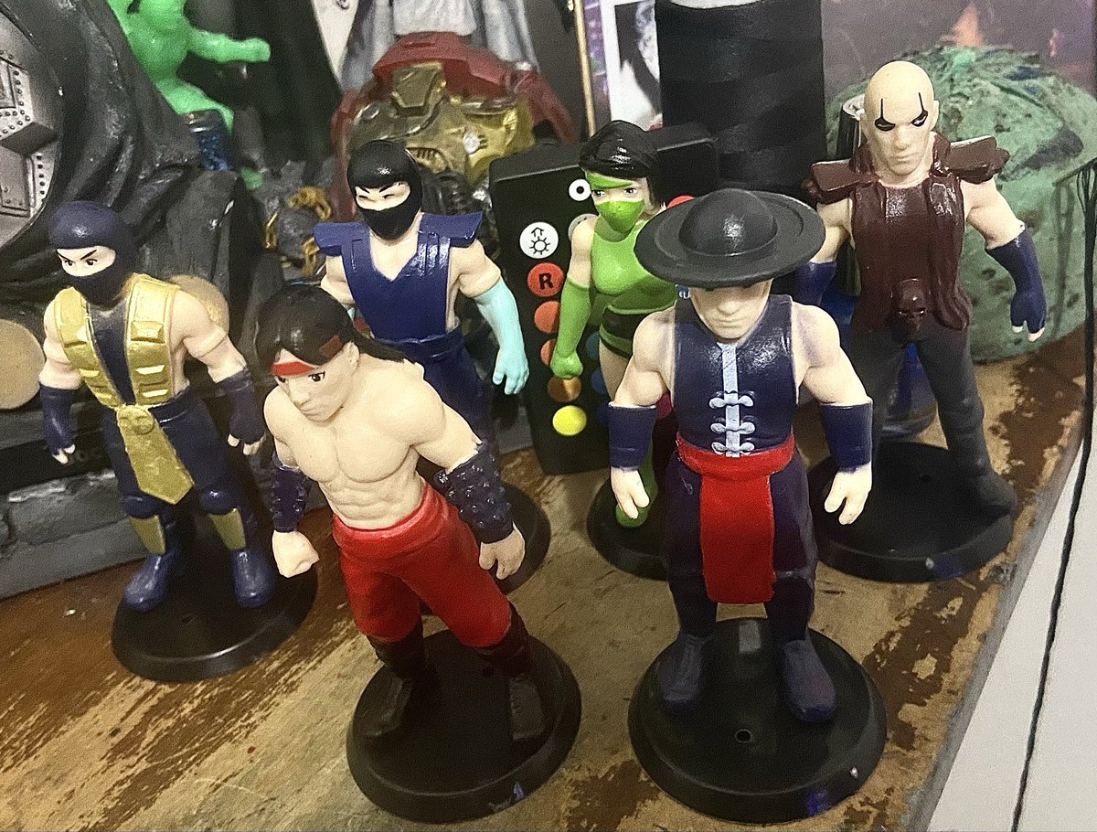 UNDERLINEDINC's tweet photo. Hilarious that AliExpress has these goofy ass MK: #ShaolinMonks (2005) figures… in the year 2026. Did I order some?… y… yes… #MortalKombat https://t.co/3Ws2QNbrXk