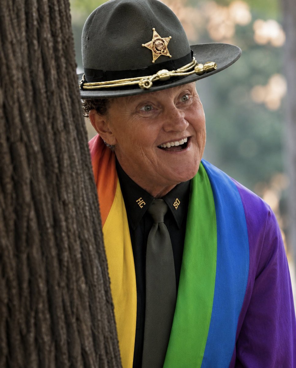 保安官 Sheriff Chaz every June 1st…