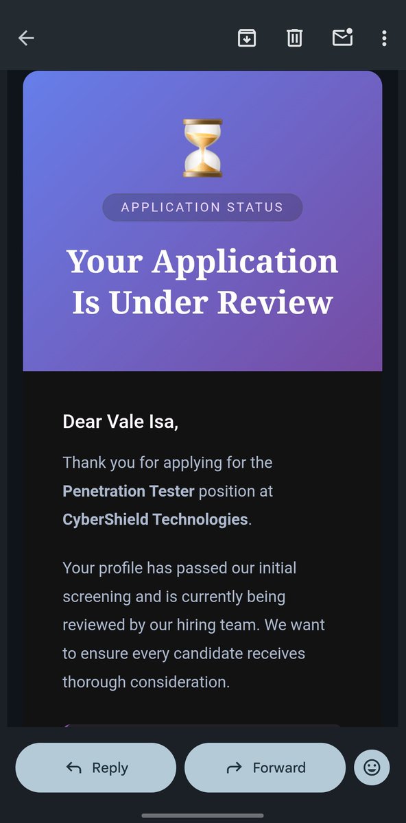 Valtkey's tweet photo. update!

published the workflow and gave some persons to test it out

below is the result 👇🏼

after CV/form submission 

candidates were automatically filtered into their respective tiers based on their scores

and yes! mails were received too 

-strong tier was shortlisted automatically

-maybe tier also got a mail