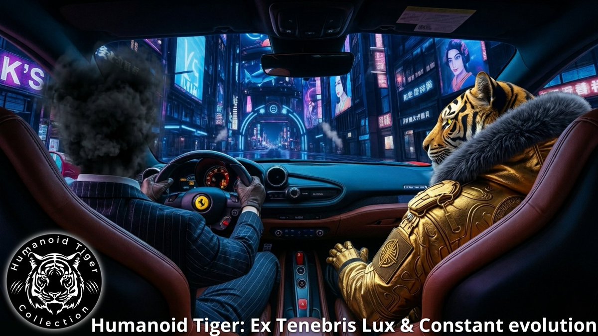 humanoidtiger's tweet photo. 🐅🔥 Hey Mom!

Look at Humanoid Tiger... it's on its way to the promised land! 
🔥🔥🔥🔥🔥

#NFT #Bitcoin #cryptocurrency #CryptoNews #Ethereum https://t.co/tiWE6yGFLT