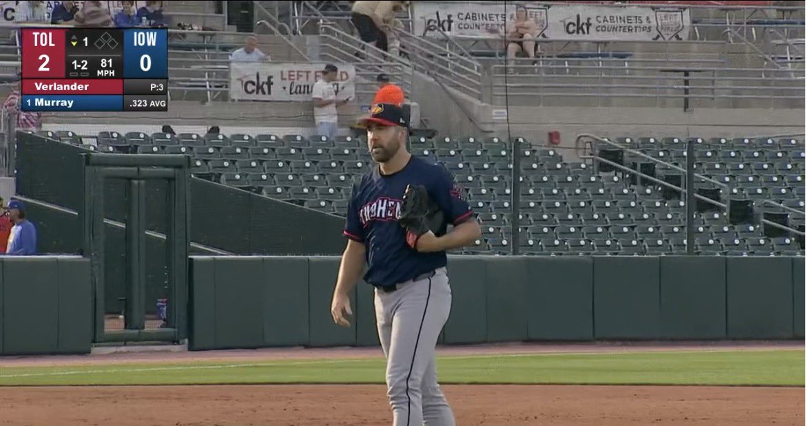 bythewaybro's tweet photo. Justin Verlander, Toledo Mud Hen https://t.co/pskx9BJf3p