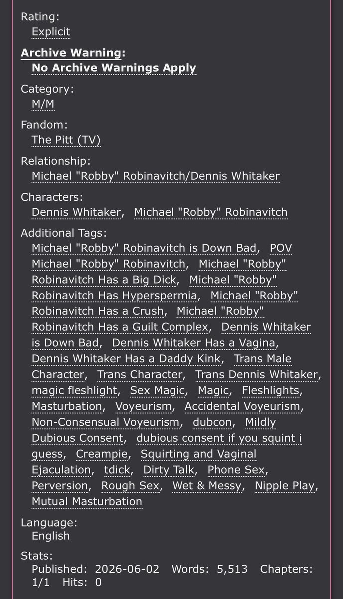 Kittyindapitt's tweet photo. C0mm for @saocedna 

#hucklerobby magic fleshlight fic!! • E • 5.5k • 

Voyerism, creampies, squirting, dirty talk?! Oh my! 

https://t.co/G0MG5cO4at https://t.co/mYAF4E81qk