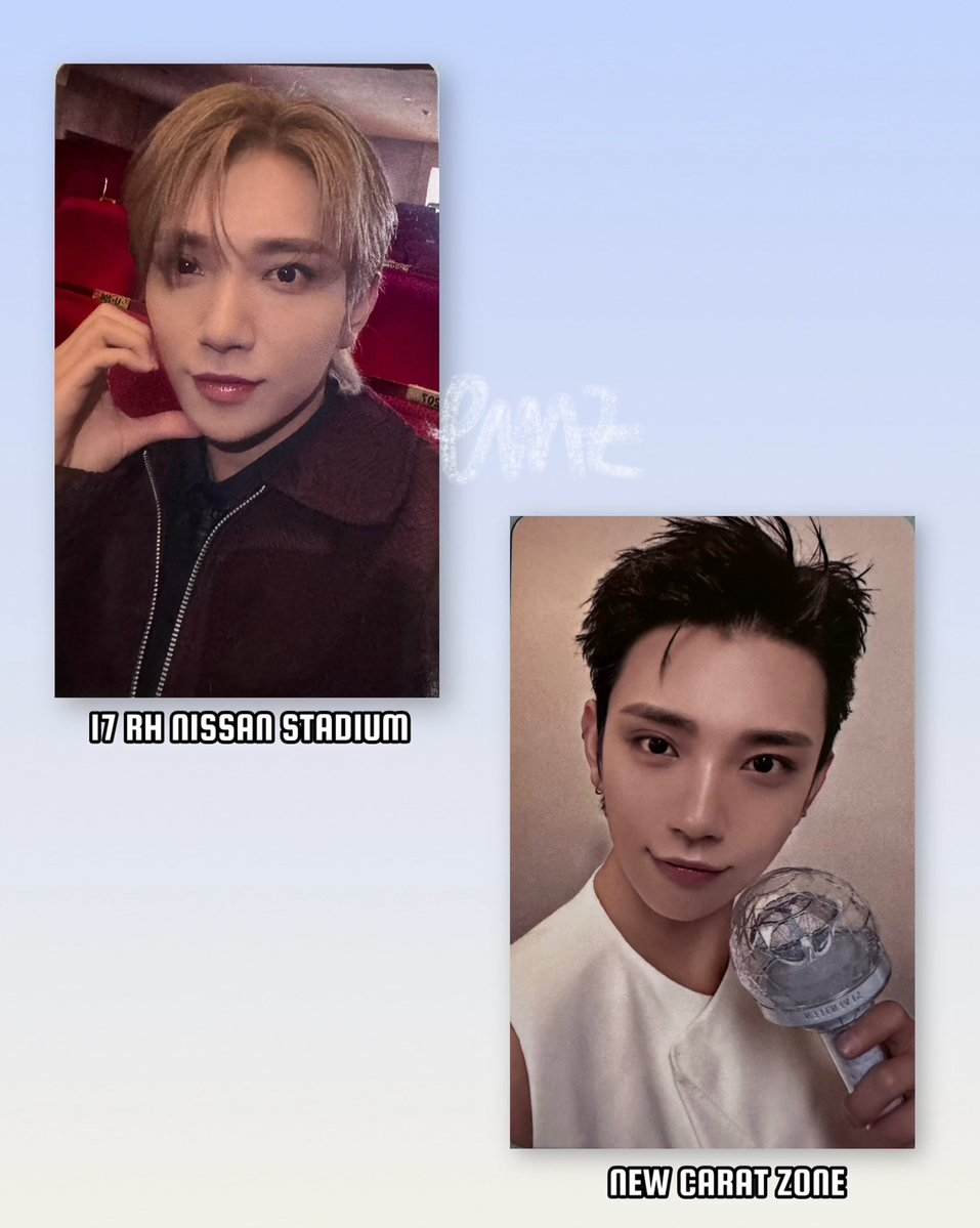 wts seventeen pc Joshua - right here nissan stadium/kanagawa - new
