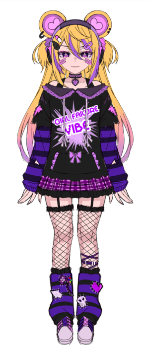 Eggy_Tamagoki's tweet photo. ‼️Adoptable for Sale‼️
Made her a few years ago (2023) I feel bad she's just collecting dust ;; 

Selling her for 210$! (includes Commercial Rights)
can also give a free chibi art of her if someone buys her within today!

❤️+ 🔁are very much appreciated!