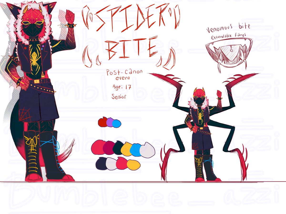 Bumblebee_Azii's tweet photo. Bio engineered Spider-Man gone rouge? Must belong to Dimmadome Enterprises

#DevDimmadome #FairlyoddParents #FairlyoddParentsanewwish #Fopanw

Dev is not a hero in this au but he’s not a villain https://t.co/AicadnHIYr