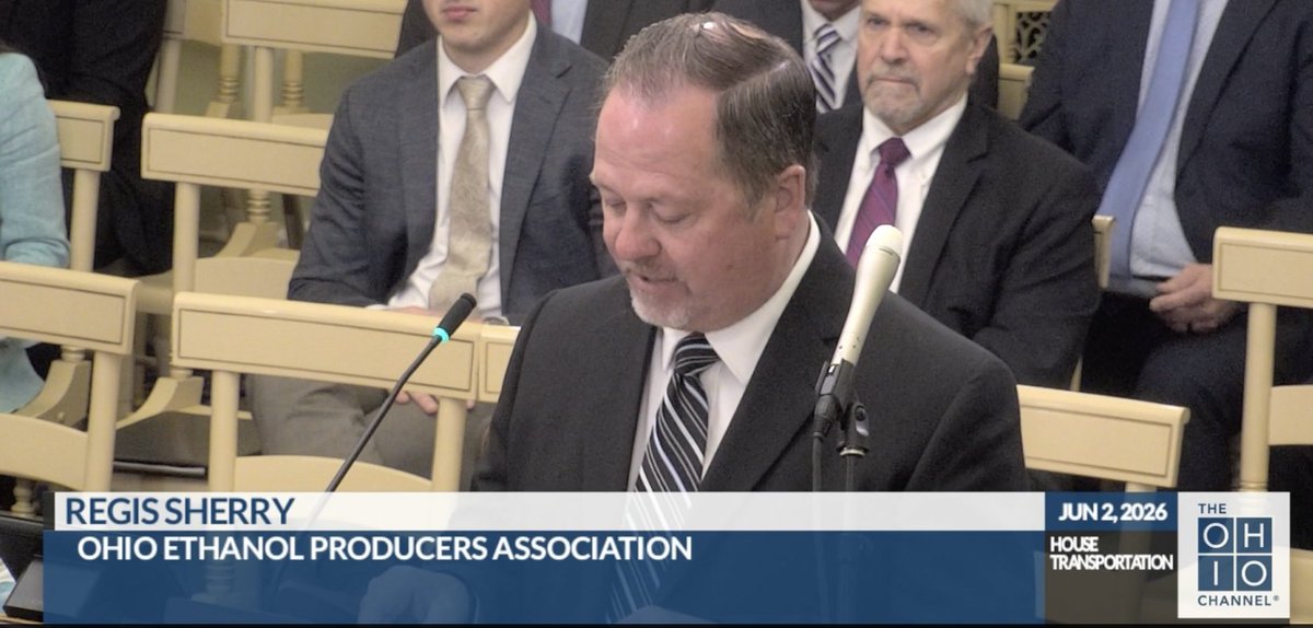 OEPAssociation's tweet photo. Grateful for the chance to testify in support of HB 773 today in the House Transportation Committee. Access to E15 at Ohio Turnpike service stations will increase consumers opportunity to save at the pump, and promotes Ohio grown and produced ethanol. https://t.co/3O1qeQI49H