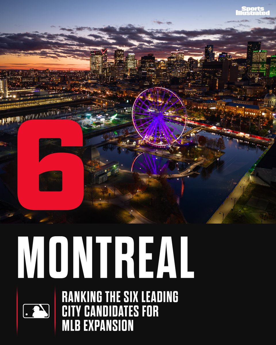 SInow's tweet photo. Where should MLB expand to next? 👀 https://t.co/vadIeoL3fq