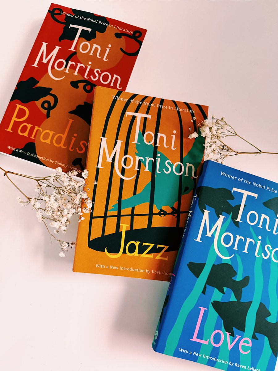 55mmbae's tweet photo. Obsessed with these new Toni Morrison covers ✨ https://t.co/2hlZB2Bl4b
