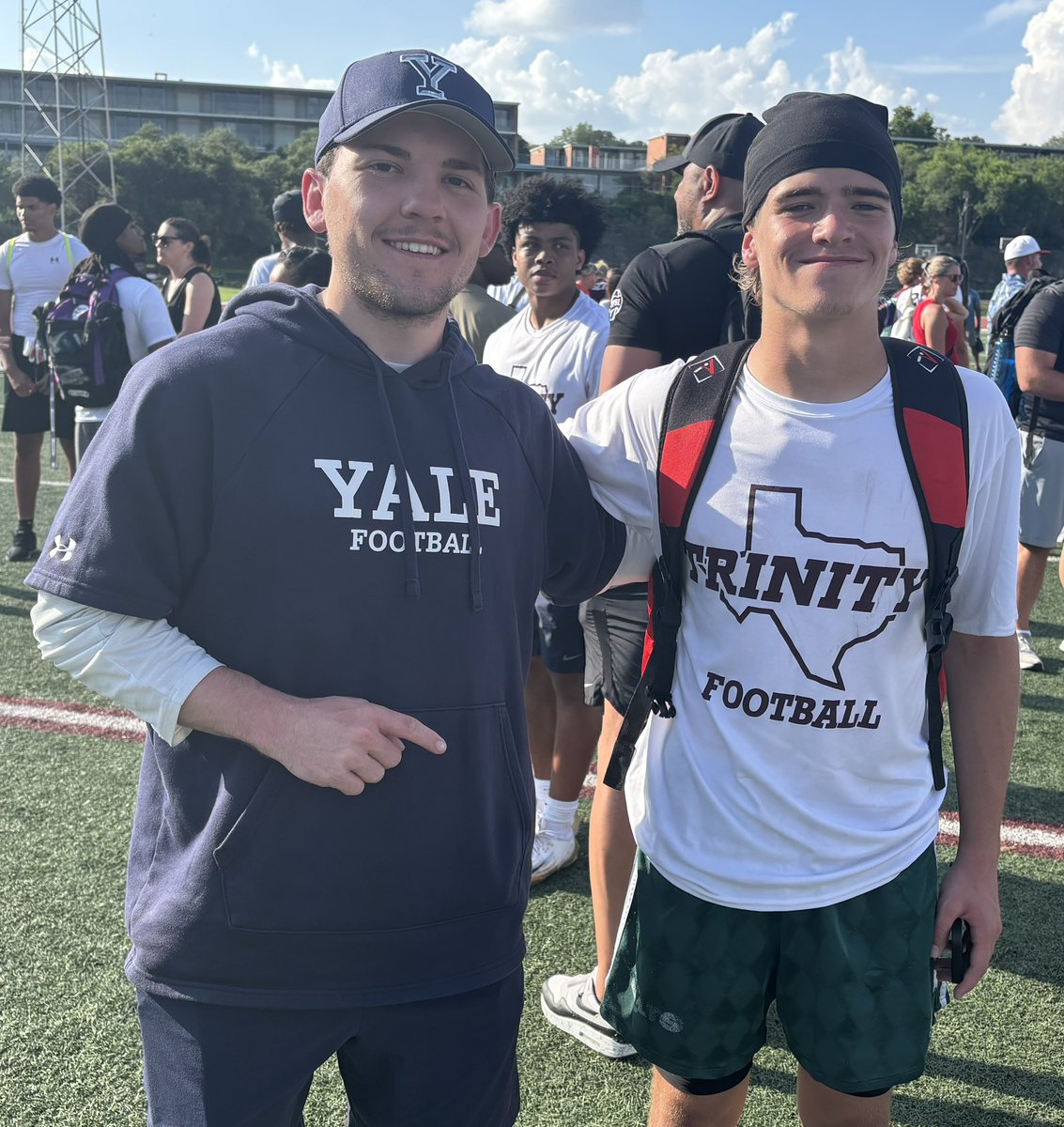 JacksonN732027's tweet photo. I had an amazing day at @TUFootballTX , and dominated! I won every 1on1, along with running a 4.23 pro agility laser time!!! Thank you to the coaches who reached out, and I’m excited to continue to build these relationships! 

@pnelly73 @ahscoltfootball @FBCoachTJ  @JoshJosefczyk @CoachGezella