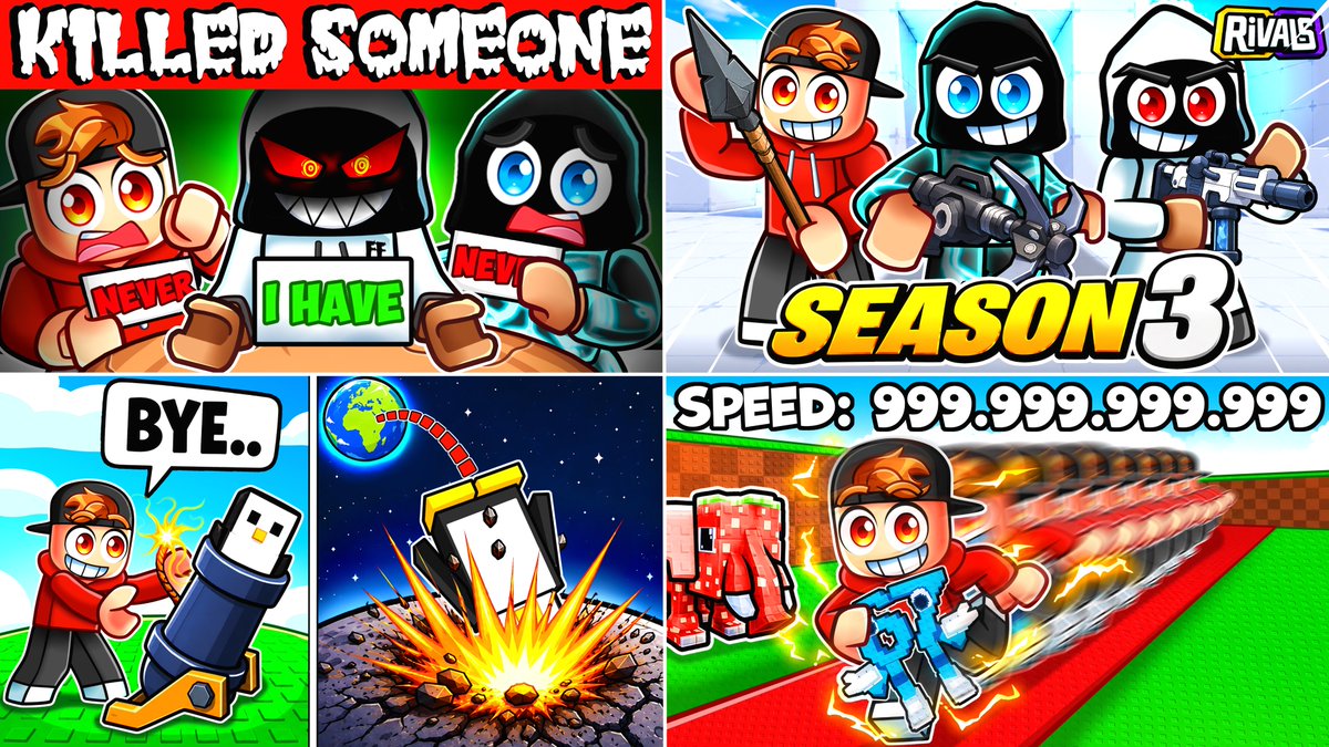FelipeDesigneer's tweet photo. Roblox Thumbnails ✍️🔥 #ROBLOX #robloxart #RobloxGames #Robloxdesign               

Open commissions, If interested call me 𝗗𝗠             

  RT + FAV ?!  😈🔥 https://t.co/JtLRpL8zGY