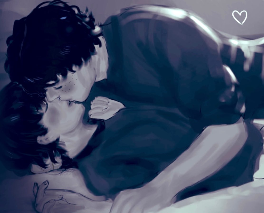 mikeonmywheeler's tweet photo. doodled them in celebration of ttmdttms kiss https://t.co/YToD7cXOmz