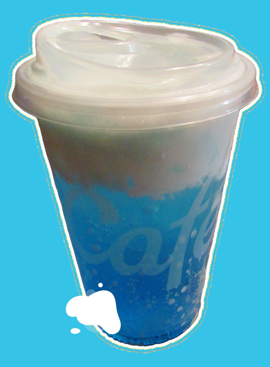 iguana_guy's tweet photo. Seems like even this place knows its Lazuli Month. I tried it and its pretty good! https://t.co/mNkChIM8WA