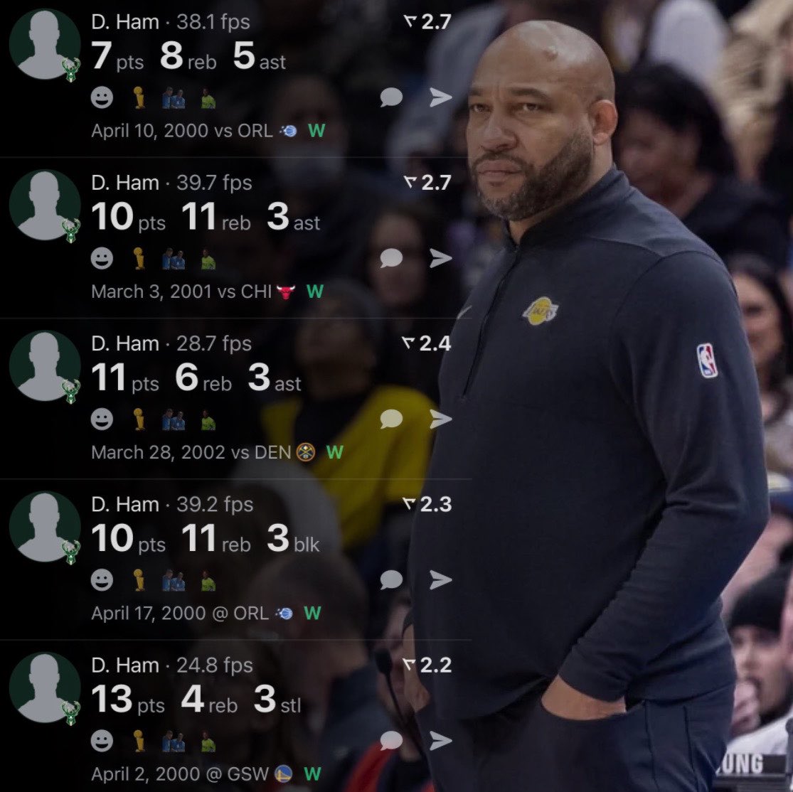 NBAonReal's tweet photo. Darvin Ham is now on Real. https://t.co/H6NfRCTvkM