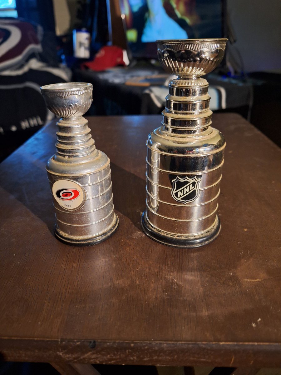 DennisonEdwards's tweet photo. My personal Stanley Cups https://t.co/W5MsPBKgek