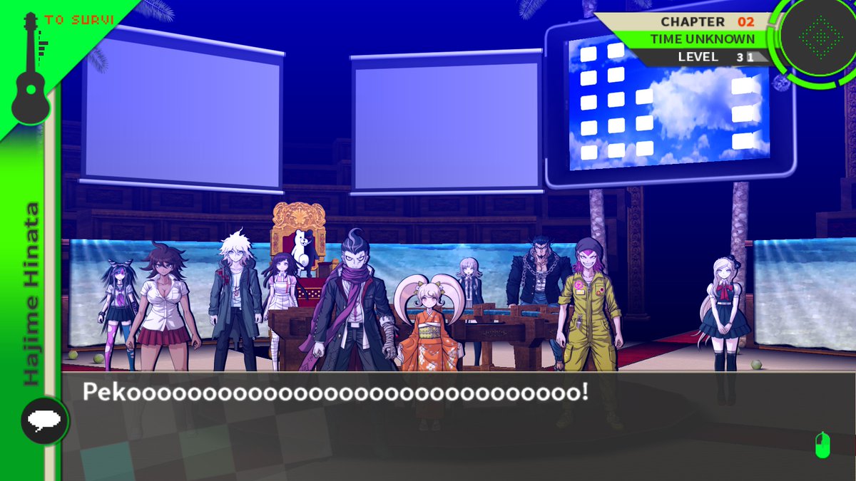 aRandom_acc_'s tweet photo. hajime shut up #Randomsdr2 https://t.co/O5twSHyU0E