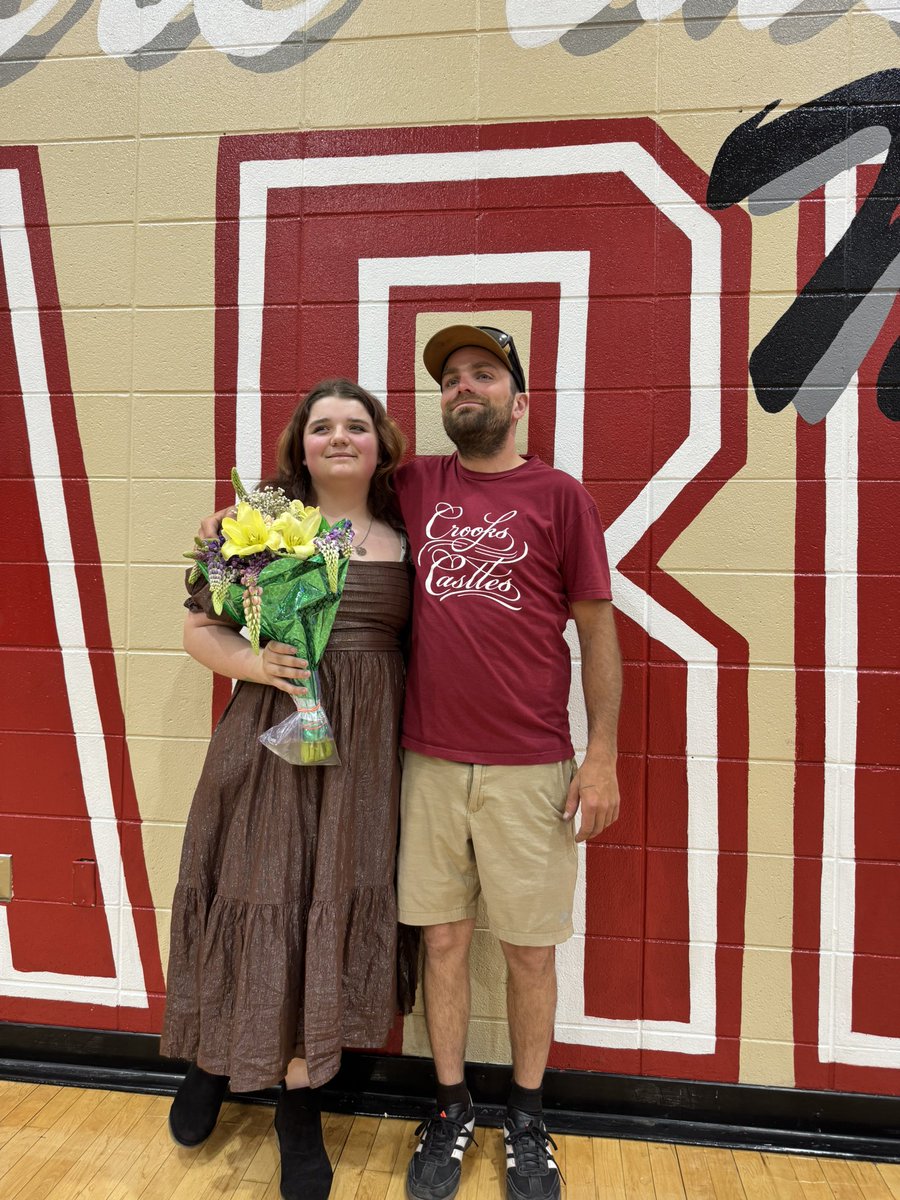 superlogger1's tweet photo. My son and his daughter on her 8th graduation today. That is one proud father. https://t.co/NVZgSt2uuf