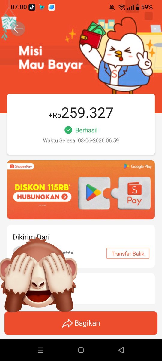 tajirkayaraya's tweet photo. #ConvertCryptoIDtesti
Pagi cv dibantuin @ConvertCryptoID. Terimakasih bg, next time cv lg aamiin https://t.co/sKIl2lbyKa