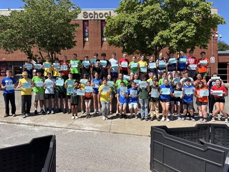 edison_middle's tweet photo. Individual Olympic Winners, 2nd Place Team, 3rd Place Team.  🟡🔴 https://t.co/zMjme364QF