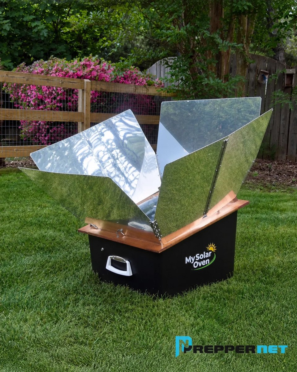 preppernet's tweet photo. Stewardship is a biblical principle that requires practical action. Regularly inventory your tools like a solar oven to ensure readiness. Being prepared is an act of faith and responsibility for your family.

#prepping #selfreliance #stewardship #preppernet https://t.co/S7oBiwQ4z0