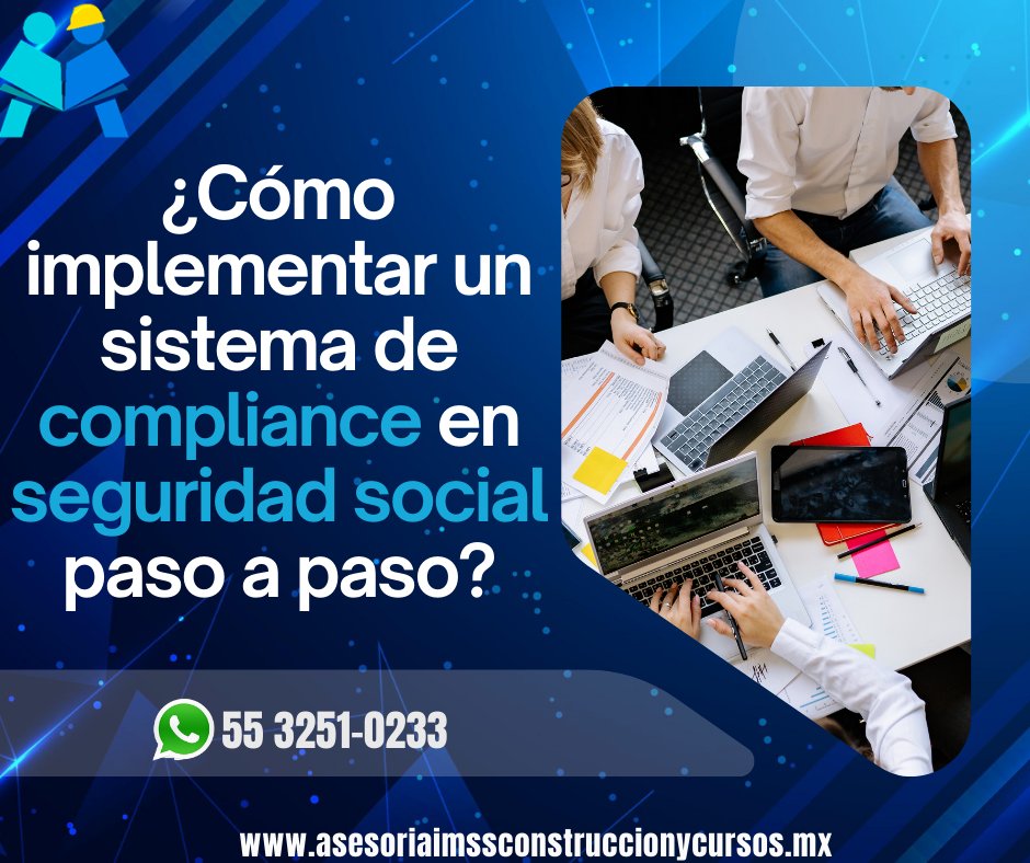 GMcapacitacion1's tweet photo. ¿Cómo implementar un sistema de #compliance en seguridad social paso a paso?
Para implementar un sistema de compliance en seguridad social, una empresa debe seguir estos pasos: 1) realizar un diagnóstico de su situación actual, 2) diseñar políticas y procedimientos, https://t.co/4FK1gs5k8R