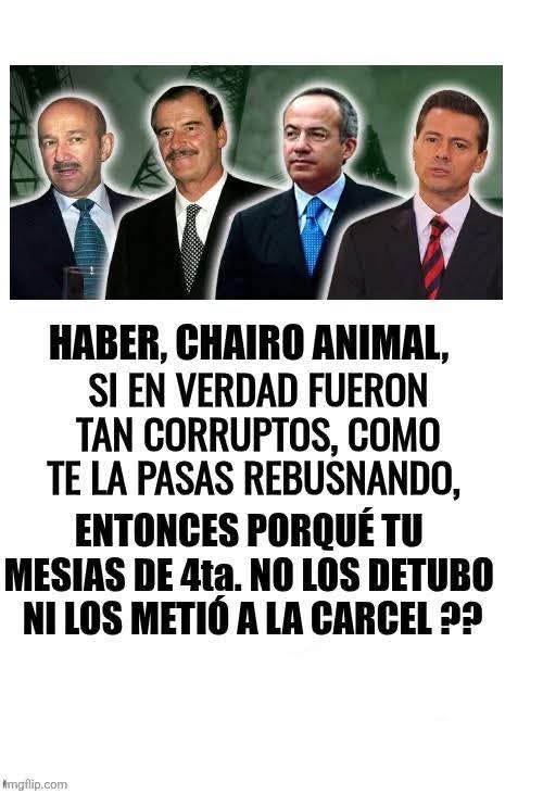 Markop18whells's tweet photo. @SinLinea_Mx @MaruCampos_G @VicenteFoxQue @FelipeCalderon https://t.co/qk5BcMC1pP