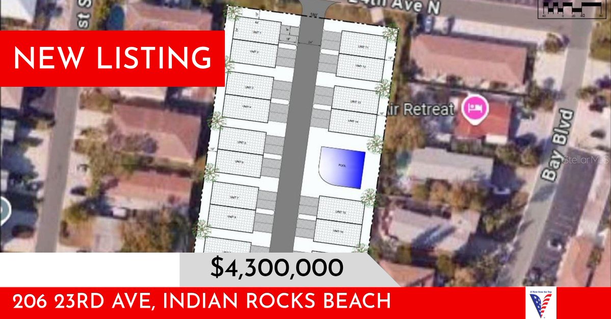 VPRealtyIntl's tweet photo. Check out our NEW LISTING FOR SALE in Indian Rocks Beach. $4,300,000
Call if you would like more information at Viewpoint Realty International (727) 448-3533.

Viewpoint Realty International, Inc. 

2001 West Bay Dr
Largo, Fl... https://t.co/b84LjsAZ6d https://t.co/0lFr9mfUd8
