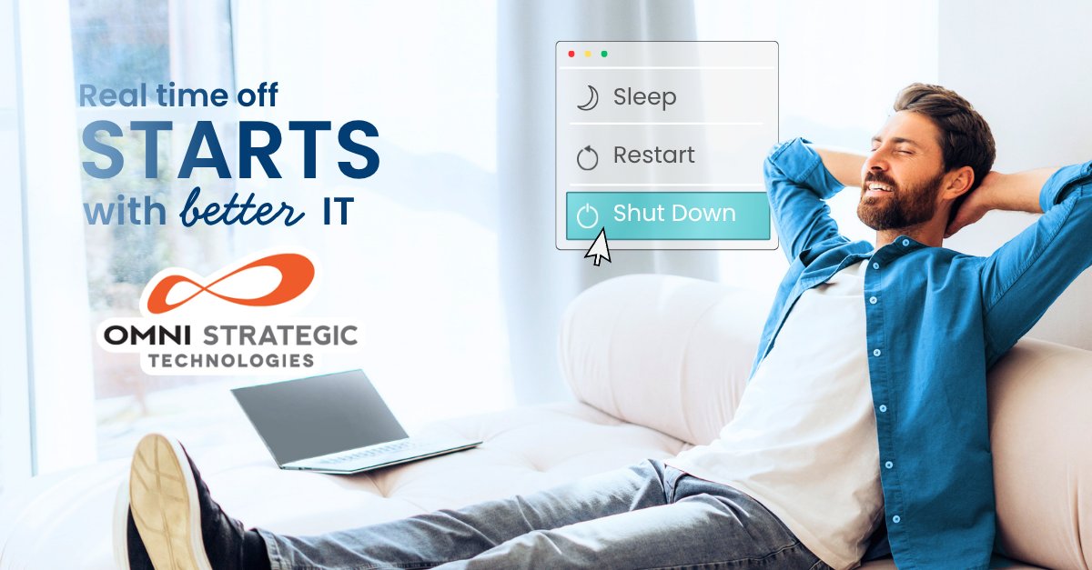 OmniPerforms's tweet photo. Real time off doesn't start at the airport. It starts with a better IT setup at your office. Business owners who really unplug built better IT before they left. Let's find out how together: https://t.co/sFUwMkgb7A

https://t.co/TPyUs8833S | 304-242-7600

 #RealTimeOff #BusinessIT https://t.co/FgOCy25viv