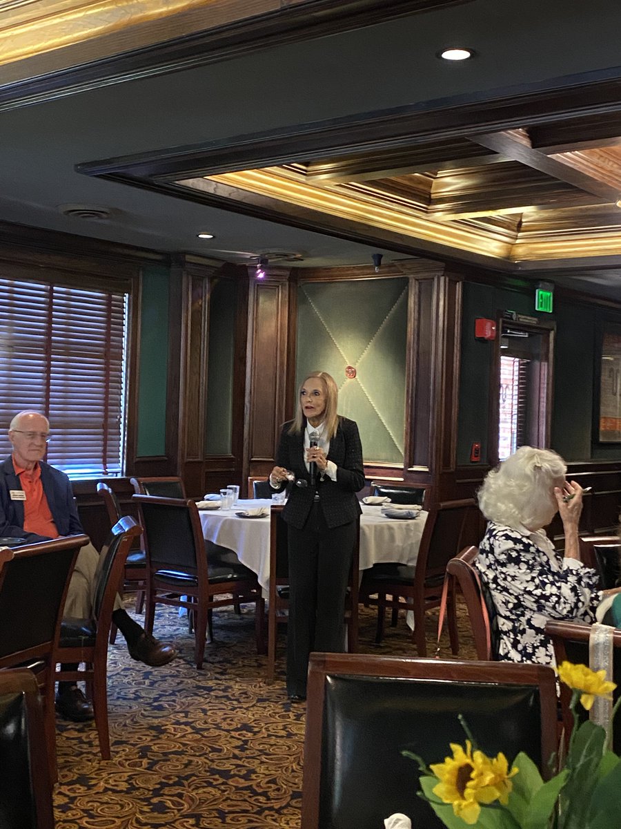Claudio4Houston's tweet photo. Today I attended a great Pachyderm Luncheon featuring Judge Denise Collins. She delivered a candid, no-nonsense talk on Houston’s crime crisis and the crushing judicial backlogs plaguing our courts. Eye-opening and urgent. We need real leadership and accountability now. 
#Houston https://t.co/1VWT8JBvrl