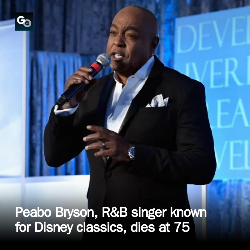 GoGuideLV's tweet photo. Peabo Bryson, R&amp;B singer known for Disney classics, dies at 75 https://t.co/tfvAsoGYp3 https://t.co/VMjzCU2eJ1