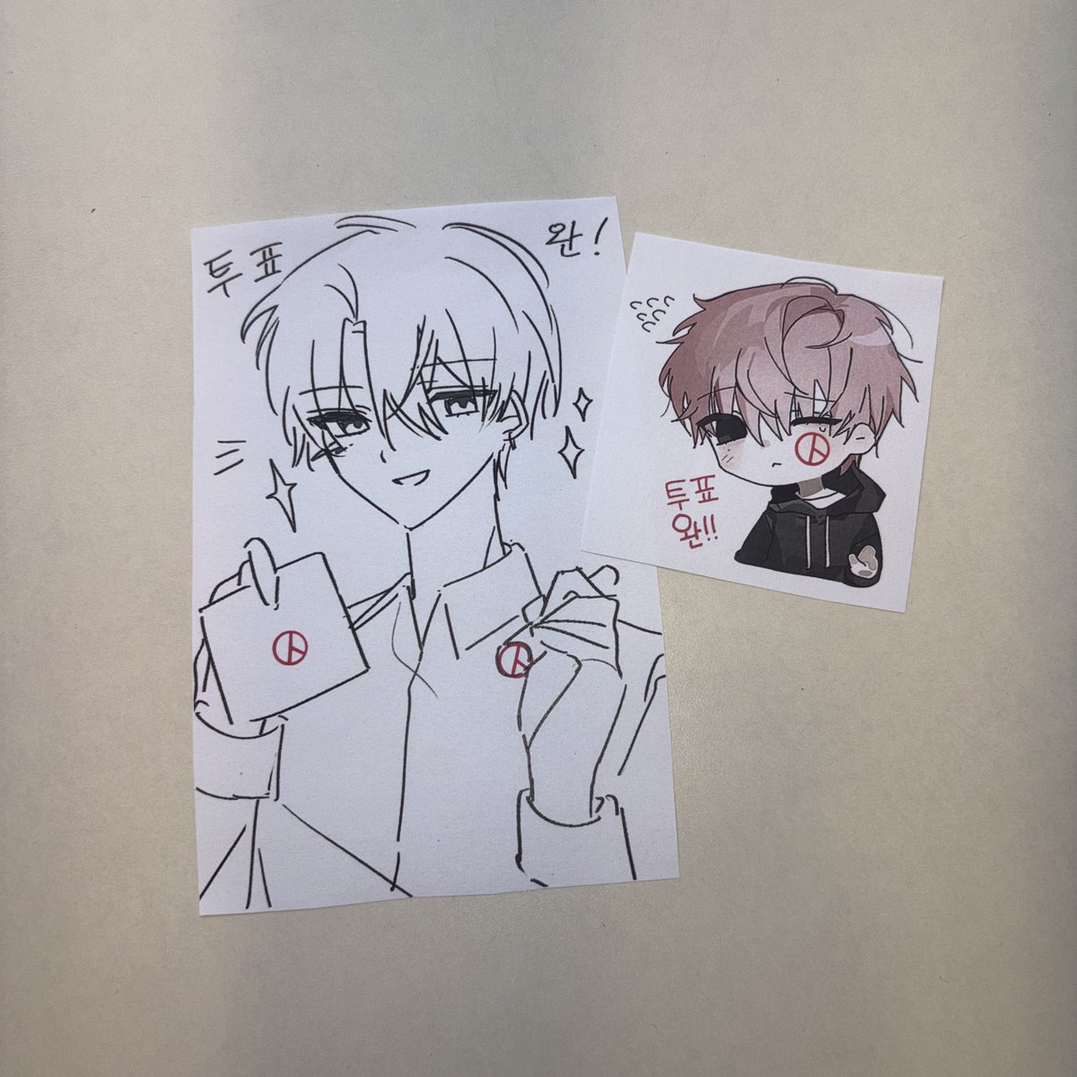 sinimasu0612's tweet photo. 타몬들과 투표완료 🩷 https://t.co/LnIOgo7AJU