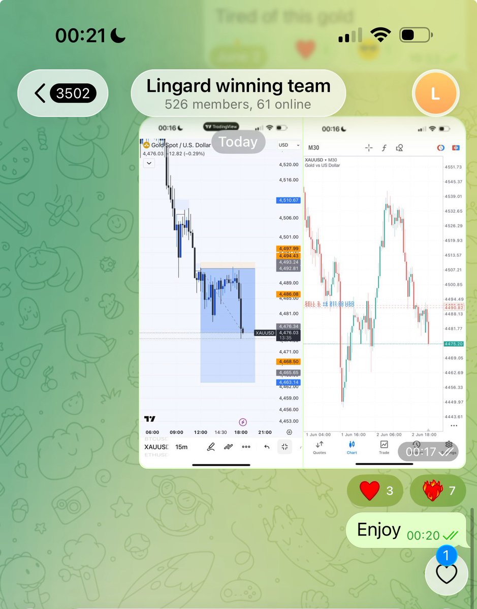 Callmelingard's tweet photo. XAU  USD 
Tp ( 100%)
18 rr
It’s been a good week

https://t.co/vAat130jkl ( winning team 👆👆) https://t.co/LcbNnovS1x