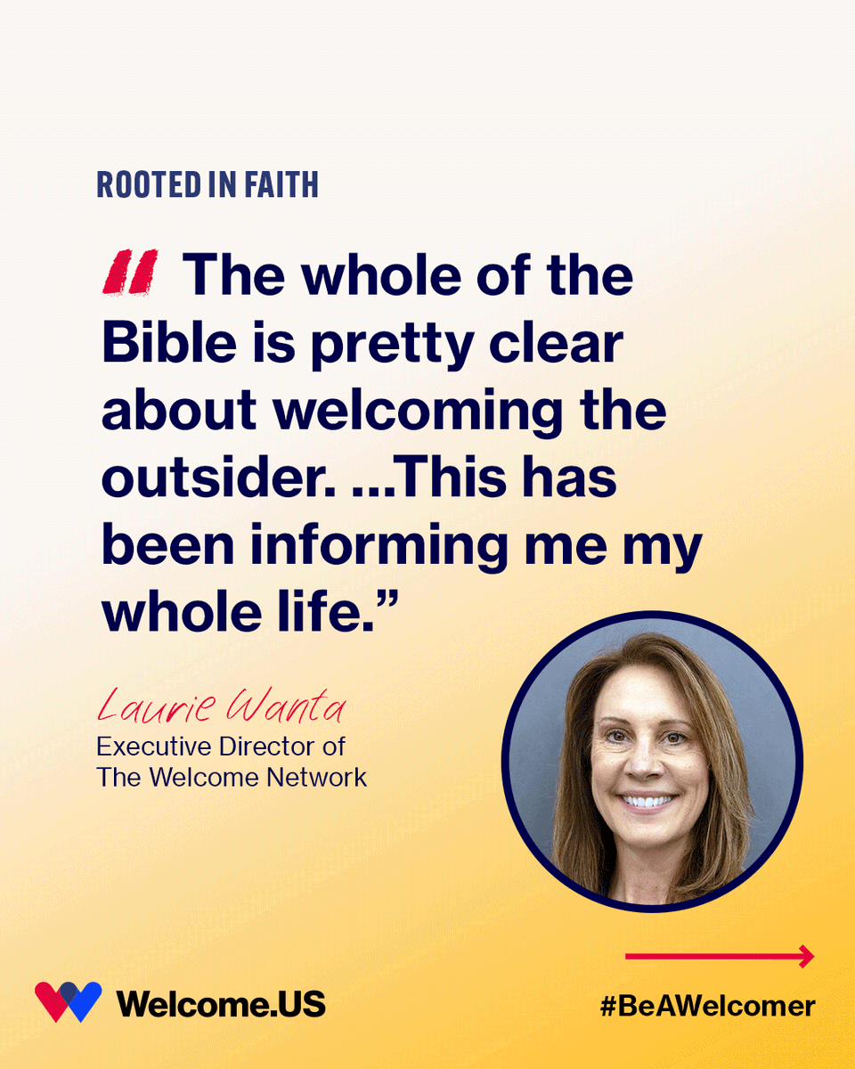 welcomeus's tweet photo. In the small town of West Bend, Wisconsin, The Welcome Network is rewriting the script on what it means to welcome newcomers. 📍

From their direct support and a model of biblical hospitality, The Welcome Network exemplifies what it means to welcome.
🔗 https://t.co/HrTdehETzD 

#BeAWelcomer #CommunityDevelopment