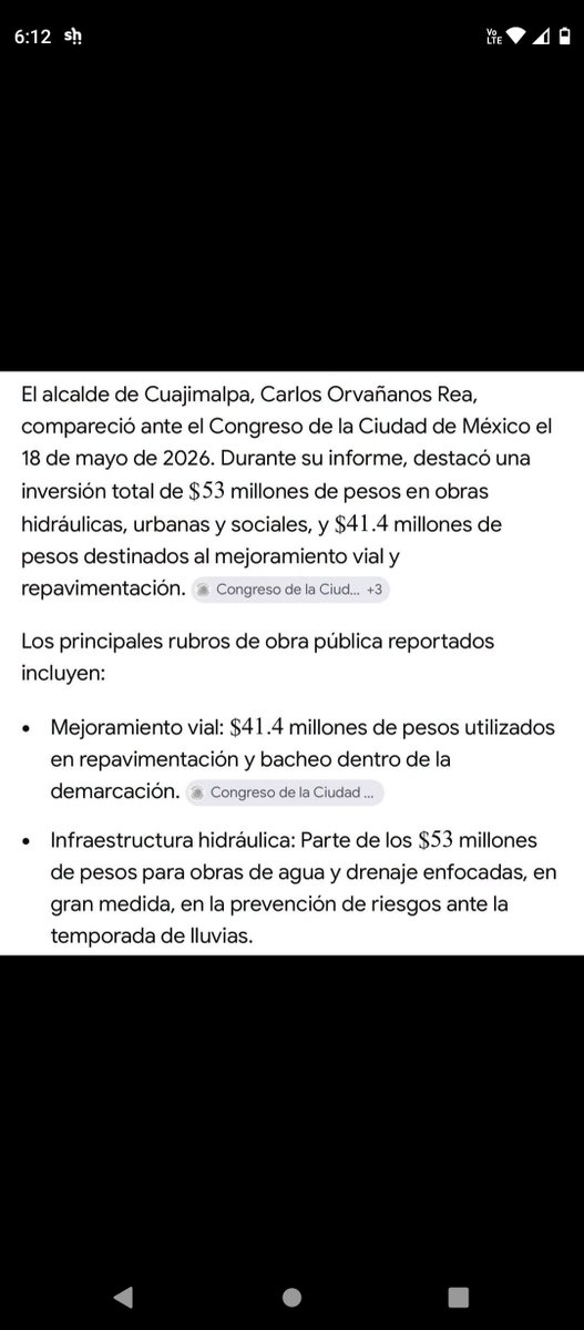 llavesplata's tweet photo. @dan_anzlav @lopezdoriga Creo que hay muchos ignorantes aquí....digamosles.... En Cuajimalpa sí, alcaldía al poniente de la CDMX GOBIERNA el PAN... ojalá leas un poco y me digas sí se ven invertidos 53 millones?

Ti diciendo que el festejó de la presidenta y ve lo que declara un panista. https://t.co/HncfJvcZqp