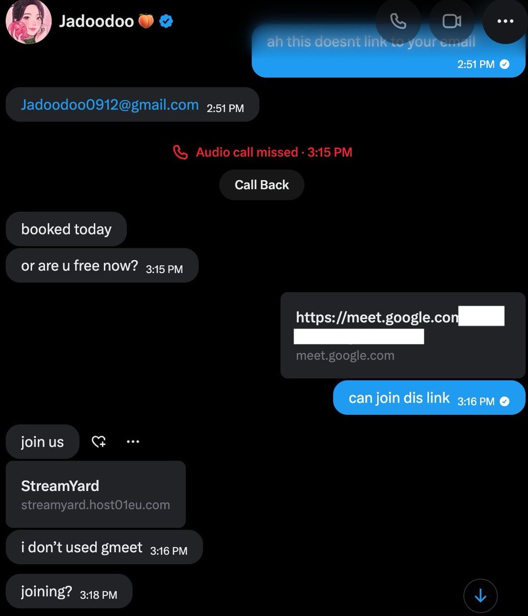 zachxbt's tweet photo. @jadoodoo_ The type of bs scammers post when sending malware to people on XChat.

(Account is compromised) https://t.co/zP24u3QhWq