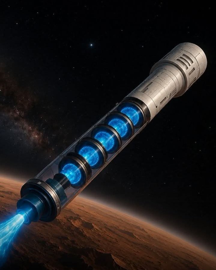 konstructivizm's tweet photo. Nuclear Fusion: The Engine That Could Get Us to Mars in Weeks Imagine slashing the journey to Mars from a grueling 6–9 months one way down to just a few weeks.That’s the tantalizing promise of nuclear fusion propulsion — a technology that could revolutionize human spaceflight and make the Red Planet feel like a neighboring city instead of a distant world.From 500 Days to 30–90 DaysTheoretical studies and mission concept papers show that advanced fusion-powered spacecraft could reduce a full round-trip mission to Mars from roughly 500 days (using today’s chemical rockets) to as little as 30 to 90 days under optimistic but plausible engineering scenarios.Instead of burning chemical propellants in short, powerful bursts, a fusion drive would harness the same energy source that powers the Sun: controlled nuclear fusion. By smashing light atomic nuclei together, it releases enormous energy and generates exhaust velocities far beyond anything chemical rockets can achieve.Why Fusion Changes EverythingThe real game-changer is continuous thrust. A fusion spacecraft could accelerate for weeks or months, then flip and decelerate — creating a fast, efficient trajectory instead of the long, coasting Hohmann transfer orbits we use today.Because propulsion efficiency grows non-linearly with exhaust velocity, even modest improvements in energy density deliver massive reductions in travel time. In other words, fusion doesn’t just make things faster — it makes the impossible feel almost within reach.The Road AheadOf course, challenges remain huge. We still need:Stable net-energy-gain fusion reactions
Compact, lightweight reactors suitable for space
Advanced radiation shielding to protect the crew

Concepts like those studied by NASA and research teams draw inspiration from Earth-based experiments such as ITER, but scaled and optimized for propulsion rather than stationary power generation.If we succeed, fusion propulsion could become one of the few realistic pathways for crewed missions across the Solar System on human timescales — turning months-long voyages into routine trips and opening the door to the rest of the planets.The age of fusion-powered exploration may still be a decade or two away… but when it arrives, Mars will suddenly feel a lot closer.