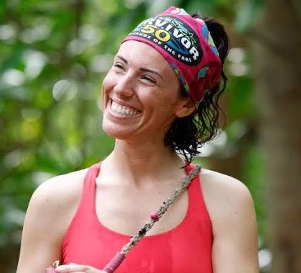 survivormothers's tweet photo. Genevieve Mushaluk will attend Taylor Swift &amp; Travis Kelce’s wedding, TMZ reports. #Survivor50 https://t.co/el1qeQoyKe